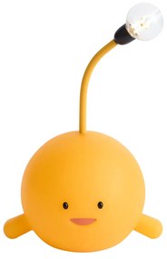 Moderne tafellamp geel incl. LED oplaadbaar - Bulby