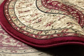 Tapijt ROYAL ADR ROND patroon 521  kastanjebruin