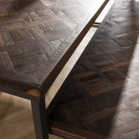 Teakhouten Eettafel Versailles - 200 X 100cm.