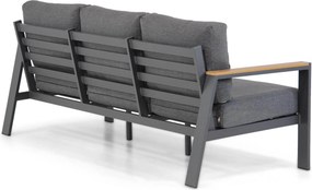 Stoel en Bank Loungeset 5 personen Aluminium/polywood Grijs  Domani Furniture Roseto