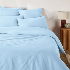 Effen dekbedovertrek in gewassen katoen, Scenario