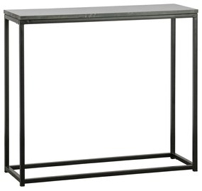 BePureHome Mellow Marmeren Sidetable Zwart - 90 X 30cm.