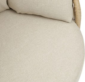 Stoel en Bank Loungeset 5 personen Rope Zand/Beige  Coco Amici