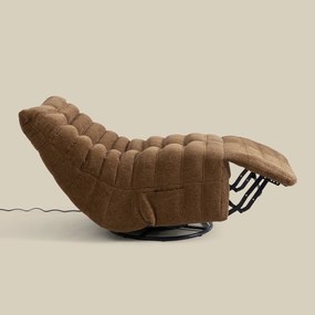 Elektrische Relaxfauteuil Retro Caramel