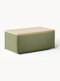 Corduroy poef Lennon met opbergruimte