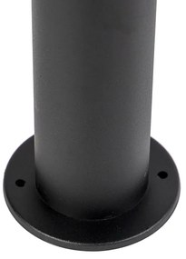 Moderne buitenlamp zwart 100 cm IP44 incl. LED - Roxy Modern IP44 Buitenverlichting cilinder / rond