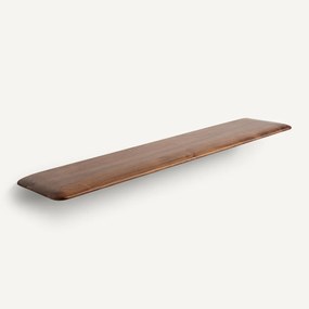 Wandplank in massief notenhout Jacobson