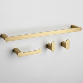 Badkameraccessoireset Mati Brush Gold 4-delig