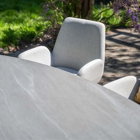 Garden Impressions Scot tuintafel ovaal 230x115 cm – Napoli sand - light teak look