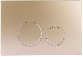 StarBlueDisc Doppio 45 bedieningspaneel champ gold voor Geberit Sigma 12cm (UP320)