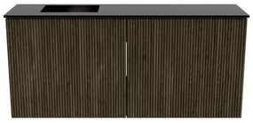 Mondiaz Joya 90cm toiletmeubel shadow met wastafel faye links 1 kraangat urban