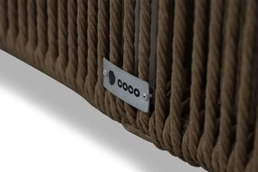 Coco Colorado Lounge Tuinstoel Aluminium/rope Taupe