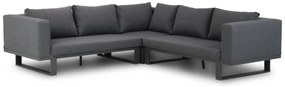 Hoek loungeset 5 personen Outdoor textiel Grijs  Lifestyle Garden Furniture Club