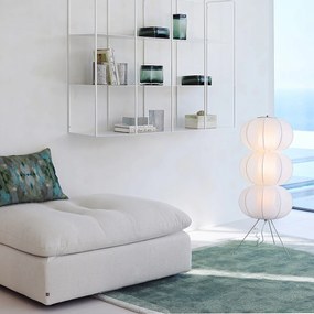 Staande lamp, lantaarn in Mesh, Satchi