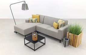 Boavista/Toronto loungebank chaise longue - Nature Grey - 3-delig - rechts
