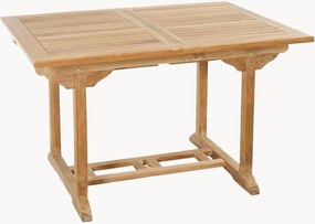 Tuintafel Fun van teakhout met parasolgat