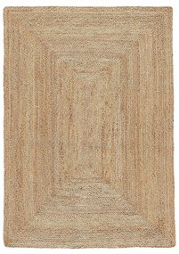 Rechthoekig vloerkleed in jute XXL, Aftas