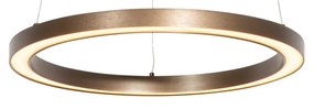 Hanglamp brons 40 cm incl. LED 3-staps dimbaar - Girello