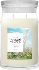Yankee Candle geurkaars - Clean Cotton - Signature Large Jar
