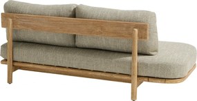 Taste by 4 Seasons Marco lounge hoekbank XL teak LoungebankLoungeset   houtkleur weerbestendig