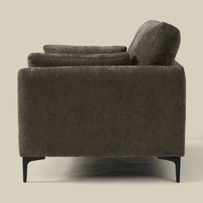Fauteuil Grijsbruine Stof