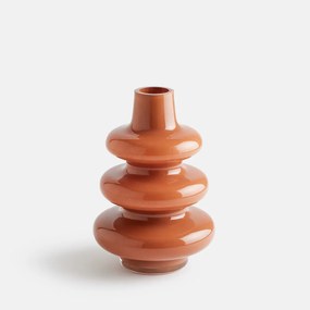 Glazen vaas, hoogte 23 cm, OLIA
