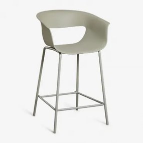 Alanys Hoge Tuinkruk Van Polypropyleen En Ijzer Groen – Salie & ↑65 Cm - Sklum
