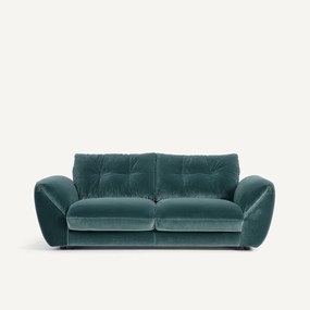 Omvormbare 3-zitsbank van fluweel Edgar