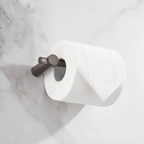Saniclear Academy toilet rolhouder verouderd ijzer - gunmetal