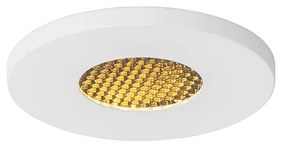 Set van 6 Moderne badkamer inbouwspot wit IP54 - Shed Honey GU10 IP54 Lamp