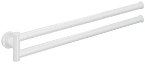 Hotbath &MORE Handdoekhouder Draaibaar WH Mat wit BAA15WH