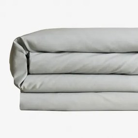 Agassi Dekbedovertrek In Percal Katoen Van 180 Draden Voor Een Bed Van 90 Cm Hemelsblauw & Bed 90cm (150 X 220 Cm) - Sklum