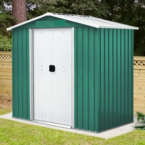 Vitavia Tuinberging Köln II 64 - dennegroen/creme - Tuinberging metaal - L184 x 98 x 184 cm