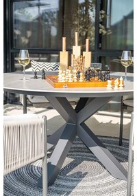 Garden Impressions Delvin tuinset 6-delig - Duuk tuintafel Ø150 cm