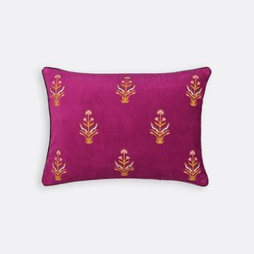 Kussenhoes in geribd fluweel Dylis