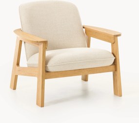 Loungefauteuil Steve van eikenhout