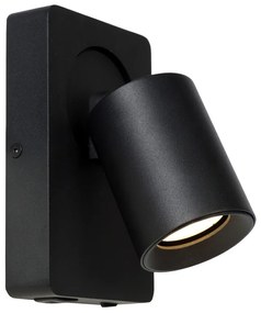 Lucide Nigel wandlamp 1x 5W zwart