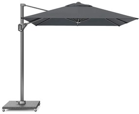 Zweefparasol  T1 2.5x2.5m (excl voet) Grijs-antraciet Platinum Voyager