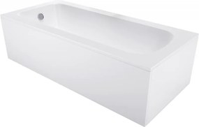 Mexen Vega rechteckig bad 160 x 70 cm met ombouw, wit - 55011607000X