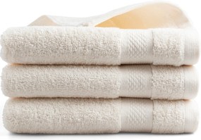 Handdoek Hotel Collectie– 3 stuks – 50×100 – crème