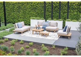 Garden Impressions San Namut loungeset 4-delig - grey sand