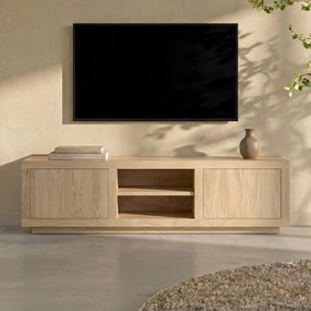 Tv-meubel Naturel Eiken 160 Cm - 160x42x45cm.