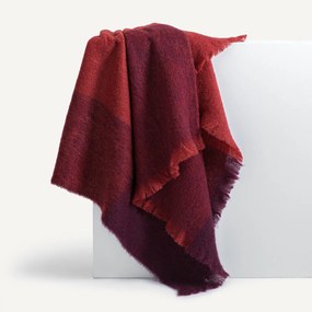 Tweekleurige plaid van wol en polyamide, Tzara