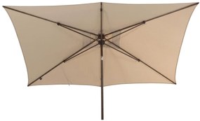 4 Seasons Azzurro stokparasol 200x300 cm beach solefin - Wenge frame