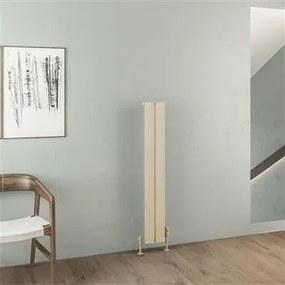 Eastbrook Malmesbury radiator 20x120cm aluminium 375W cappuccino