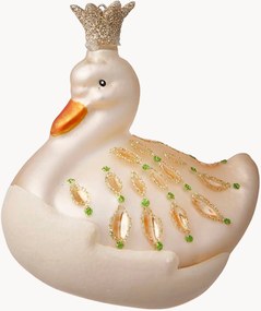 Handgemaakt kerstornament Swan