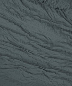 Dekbedovertrek Seersucker Deluxe - 100% katoensatijn - 200x200/220 - antraciet