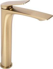 Wastafelkraan Rea Avalon Gold Brush High