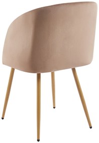 Velt Fluwelen Stoel