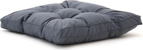 Loungekussen Tuin | Grijs-Antraciet | Dralon | Madison | 73x73cm | Kees Smit Tuinmeubelen